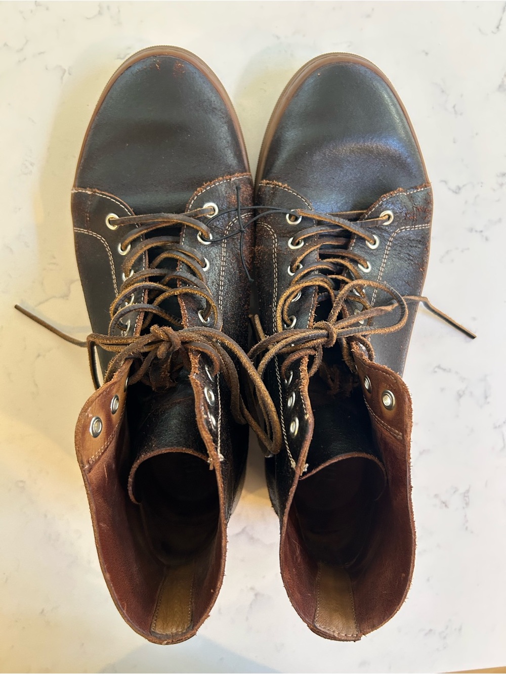 Thursday Boots Men’s Brown Leather High Top Sneakers Boots Size 11.5 US Casual - Picture 2 of 11